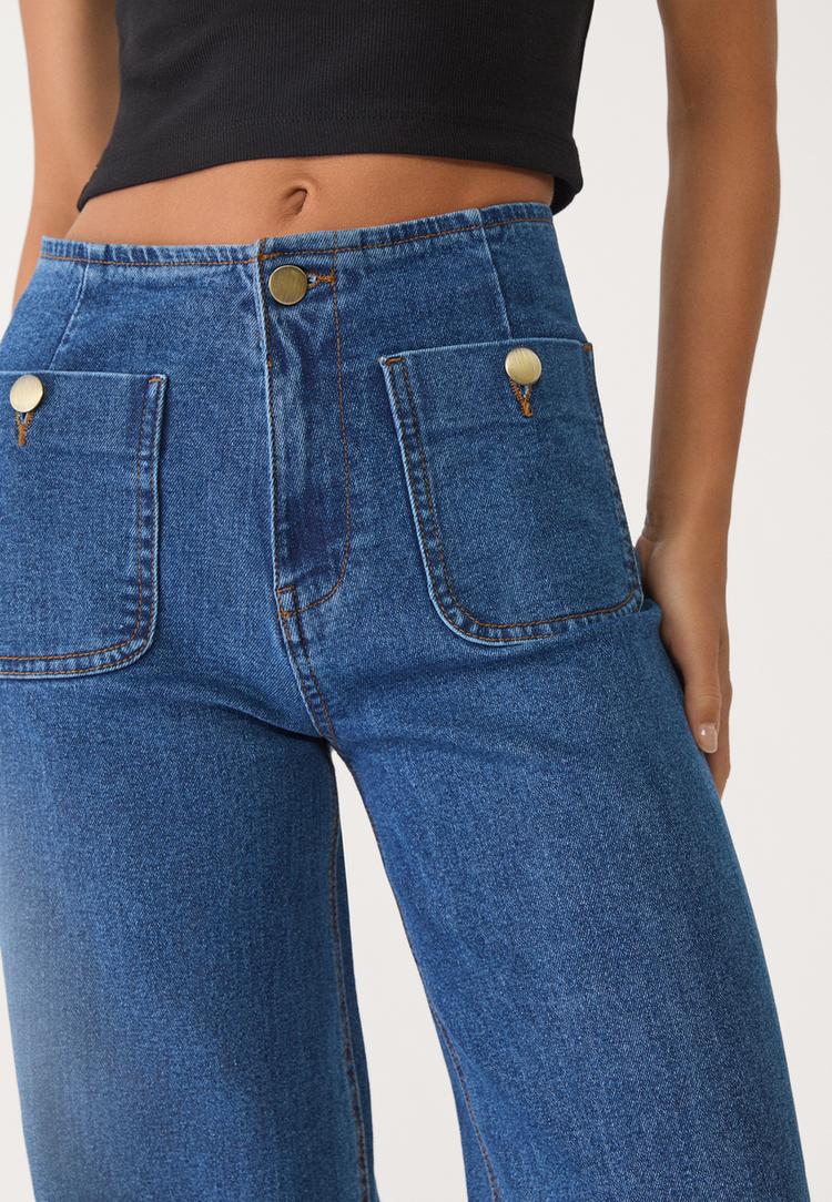 d77 jeans minimal bolsillos