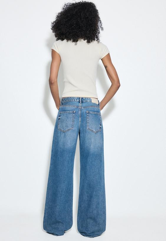 d91 jeans low wide leg