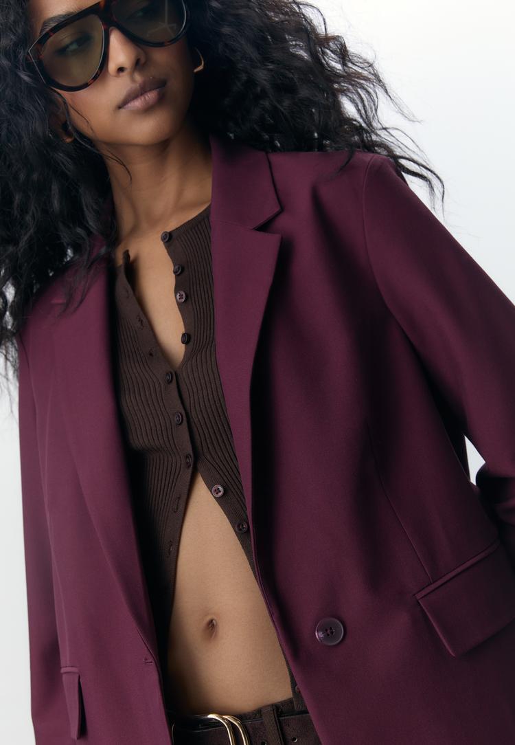 regular fit blazer