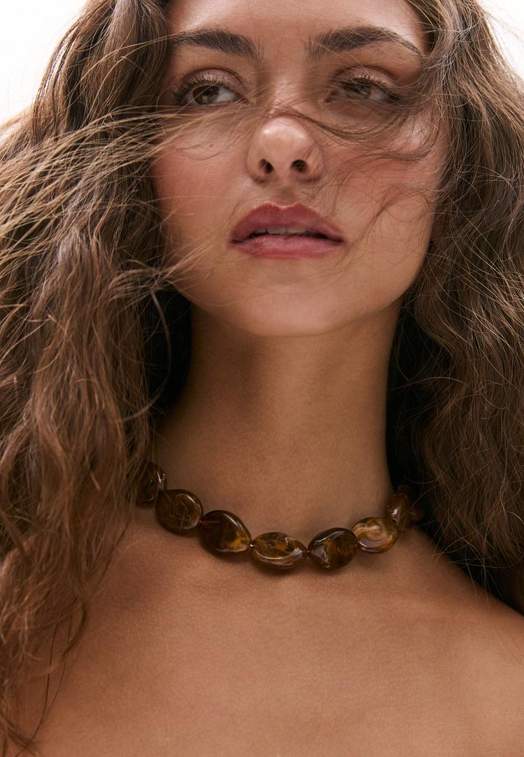 set 2 collares corazon