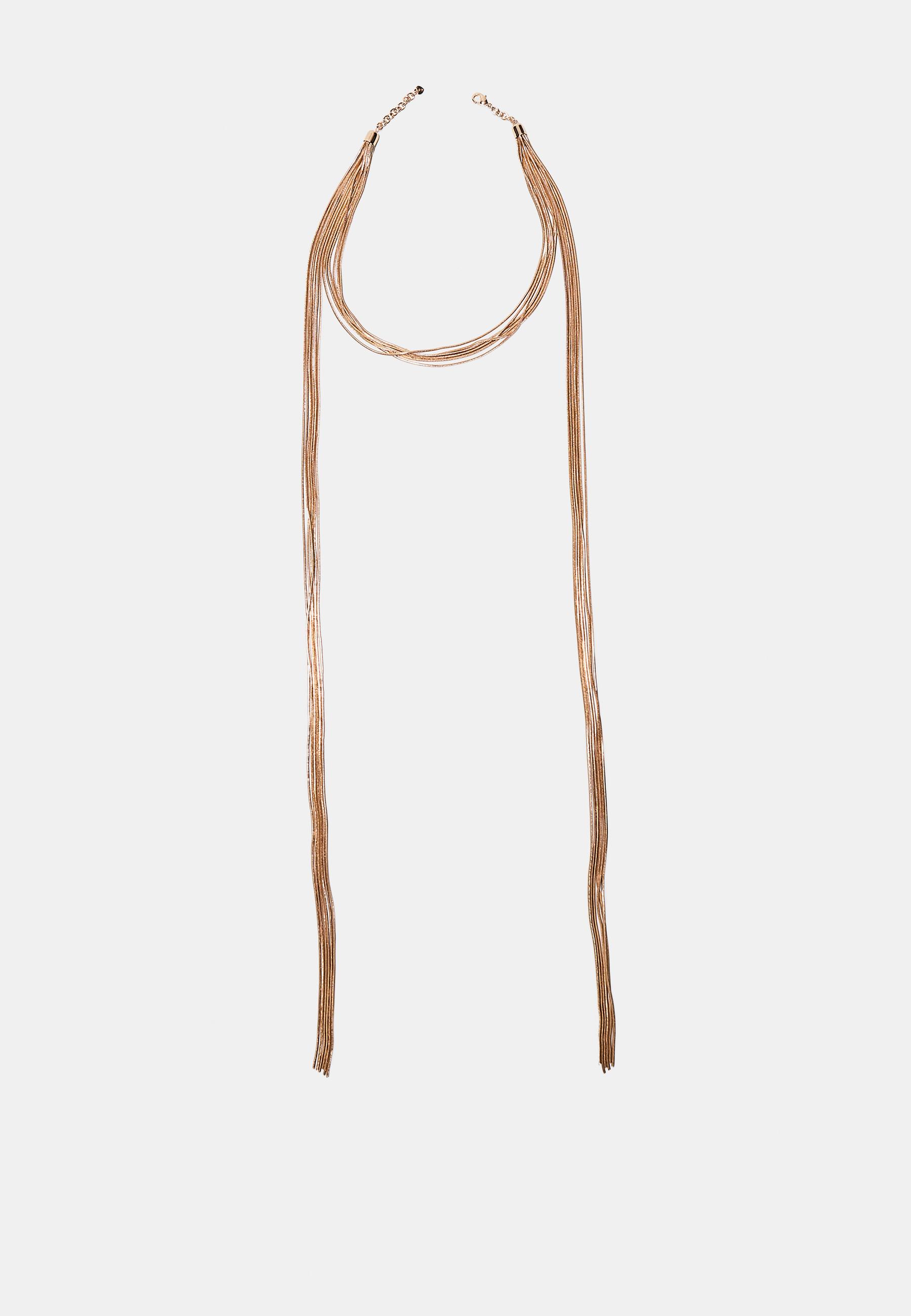 EXTRA LONG NECKLACE — Gold