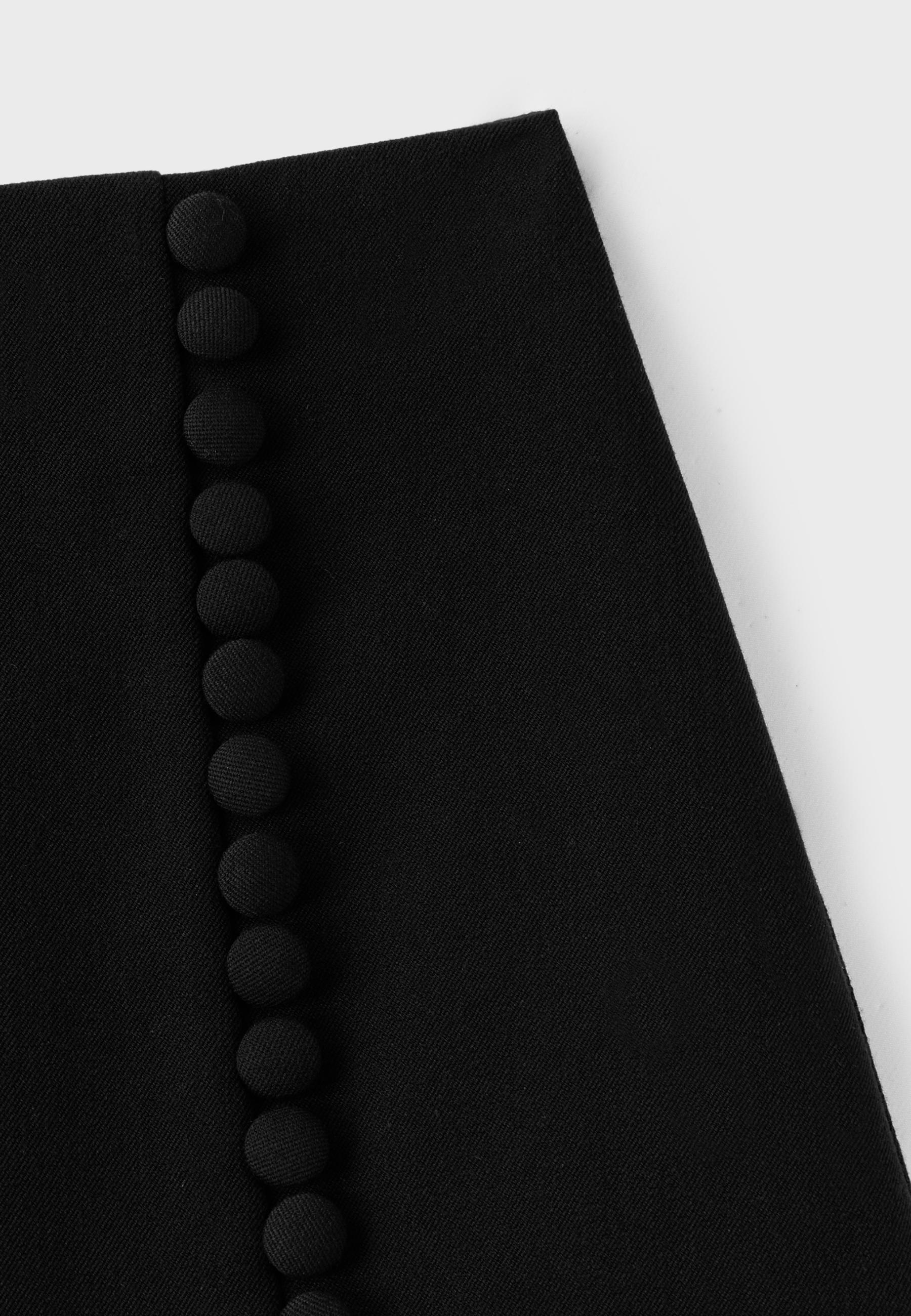 Stradivarius Düğmeli mini şık etek