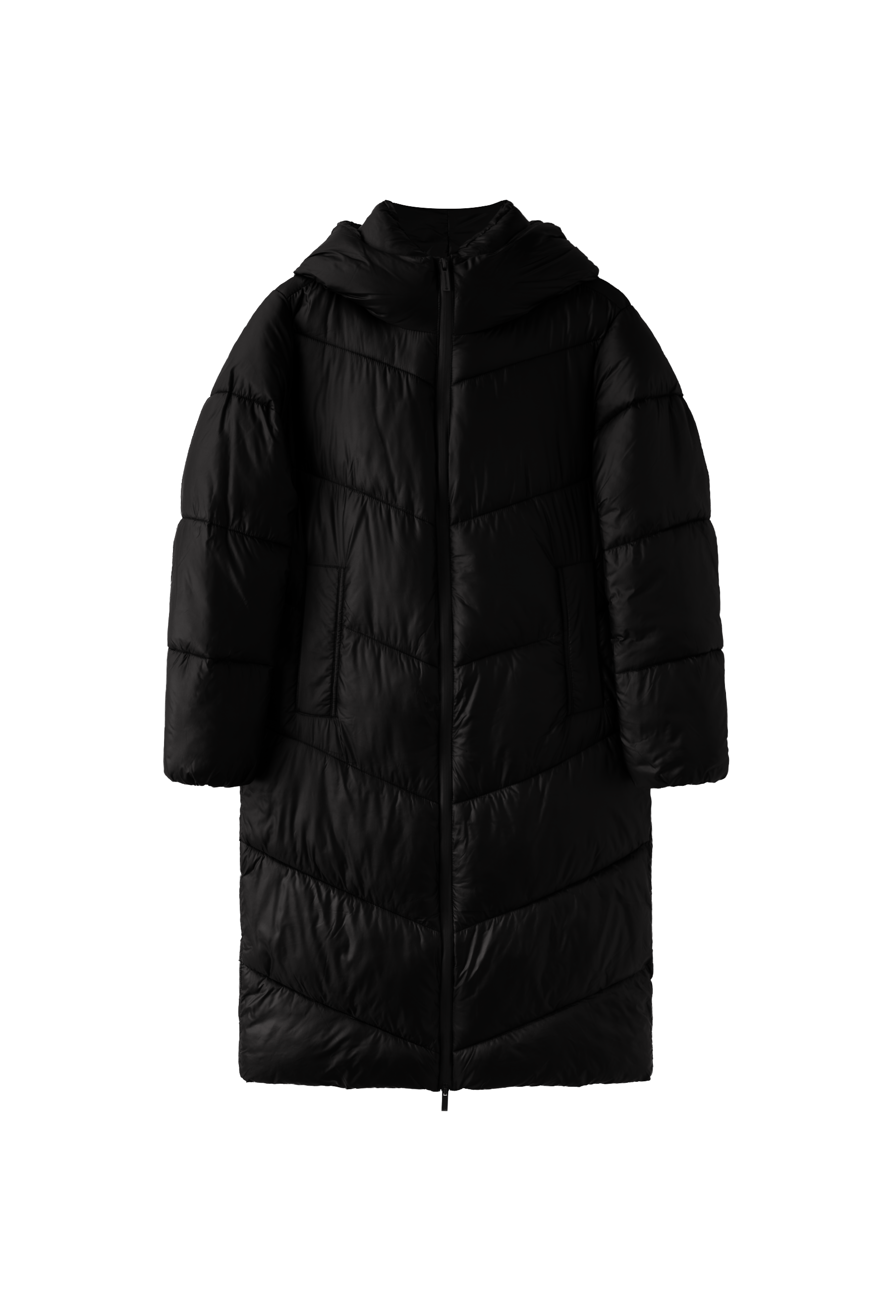Basic down jacket — Black