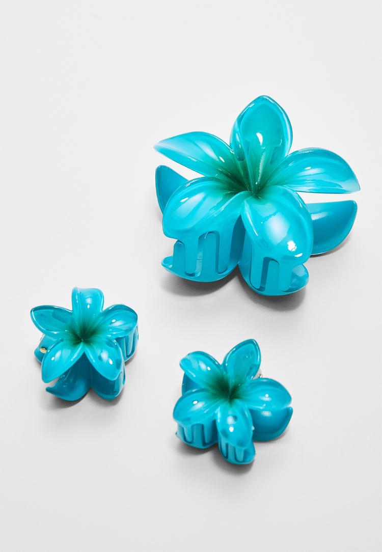 lot de 3 pinces a fleurs