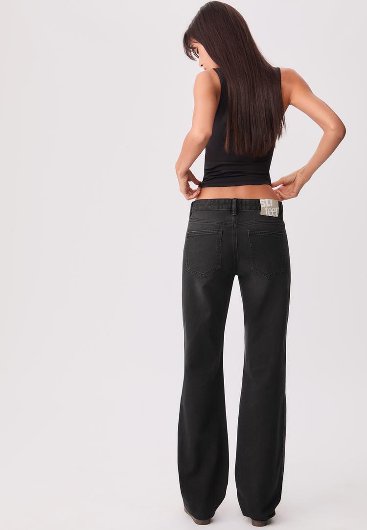 jeans flare low waist
