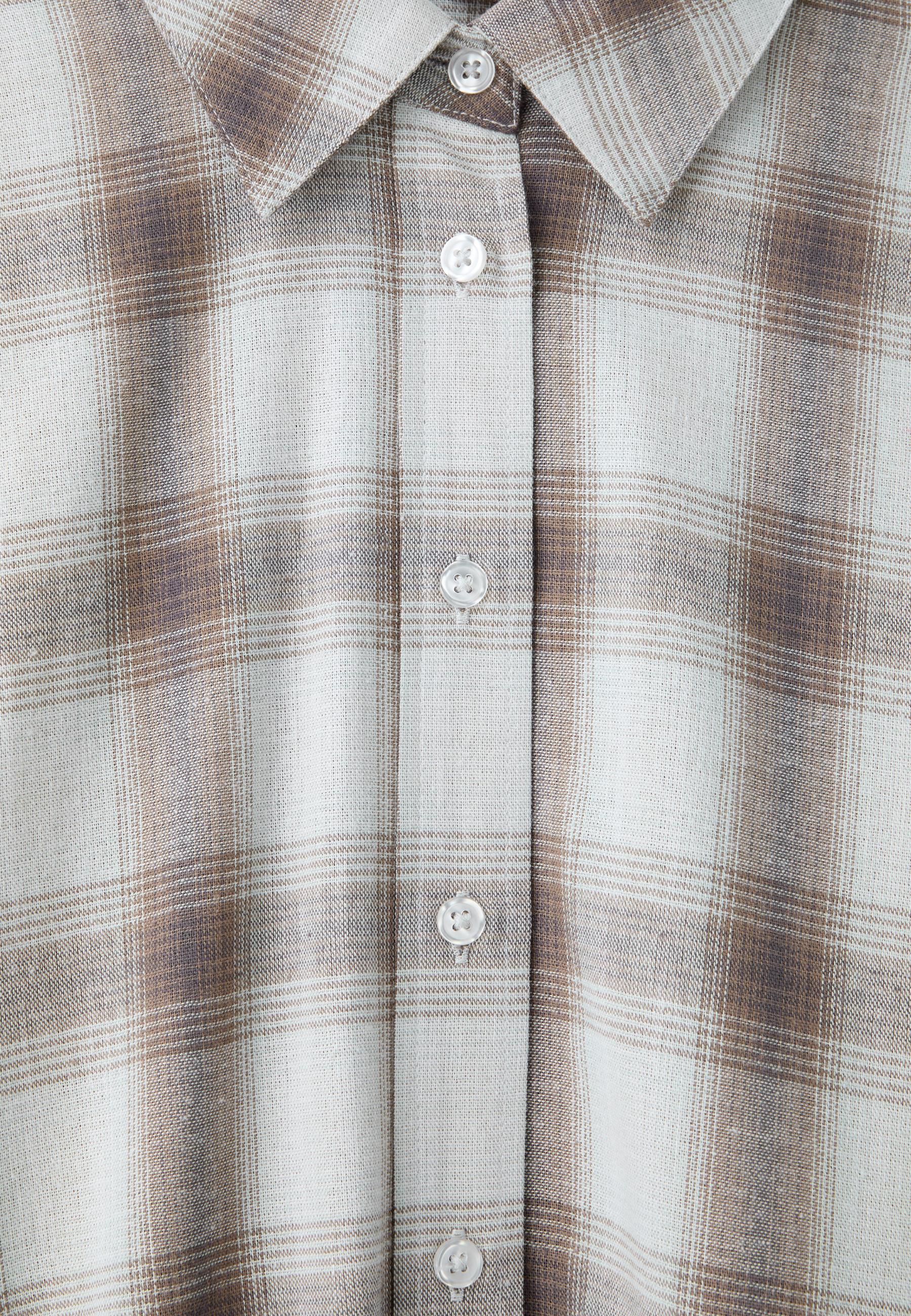 Adjustable regular shirt — Khaki