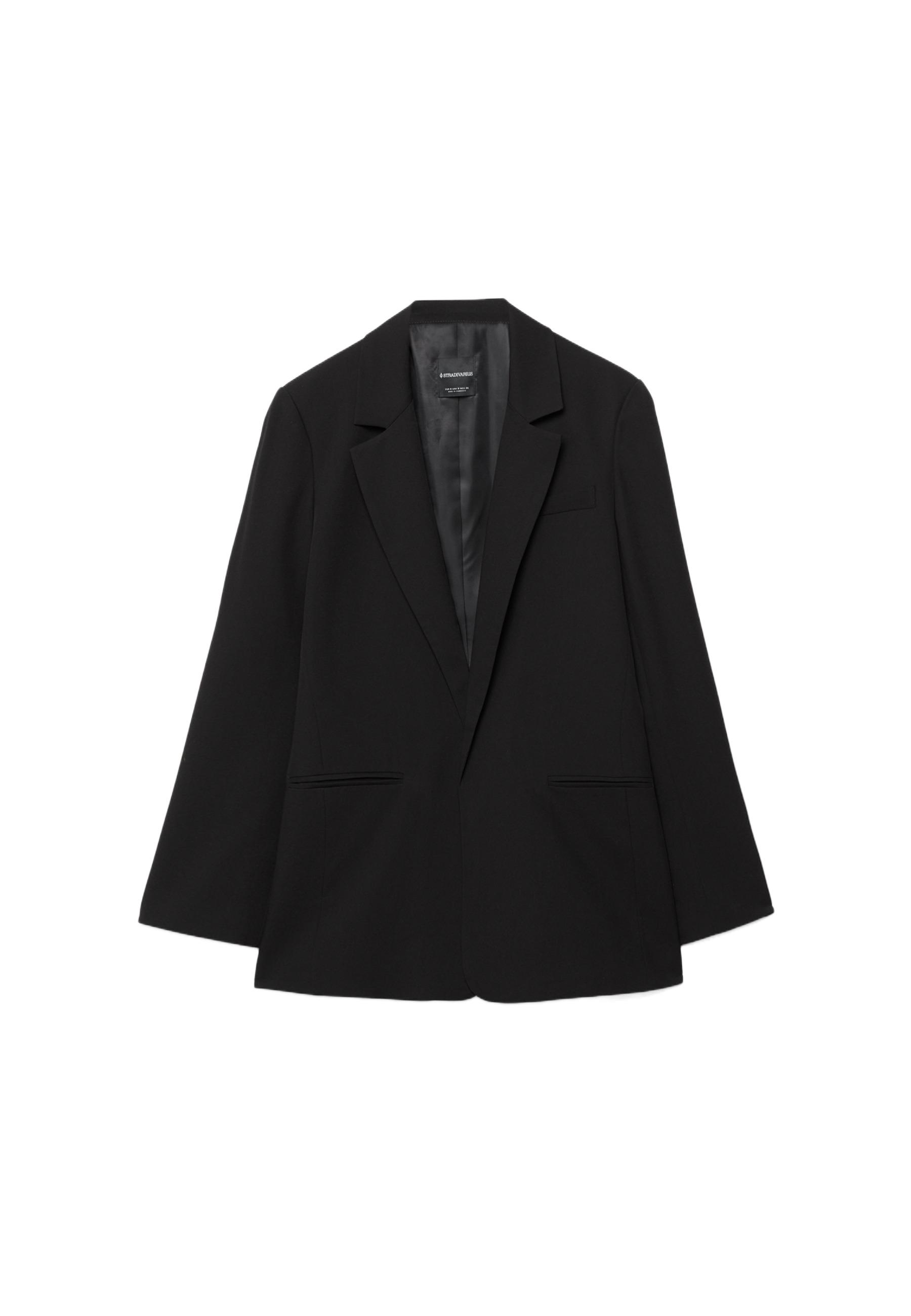 Open blazer — Black