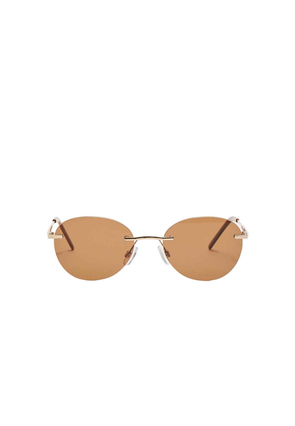 Gafas de sol metálicas ovaladas