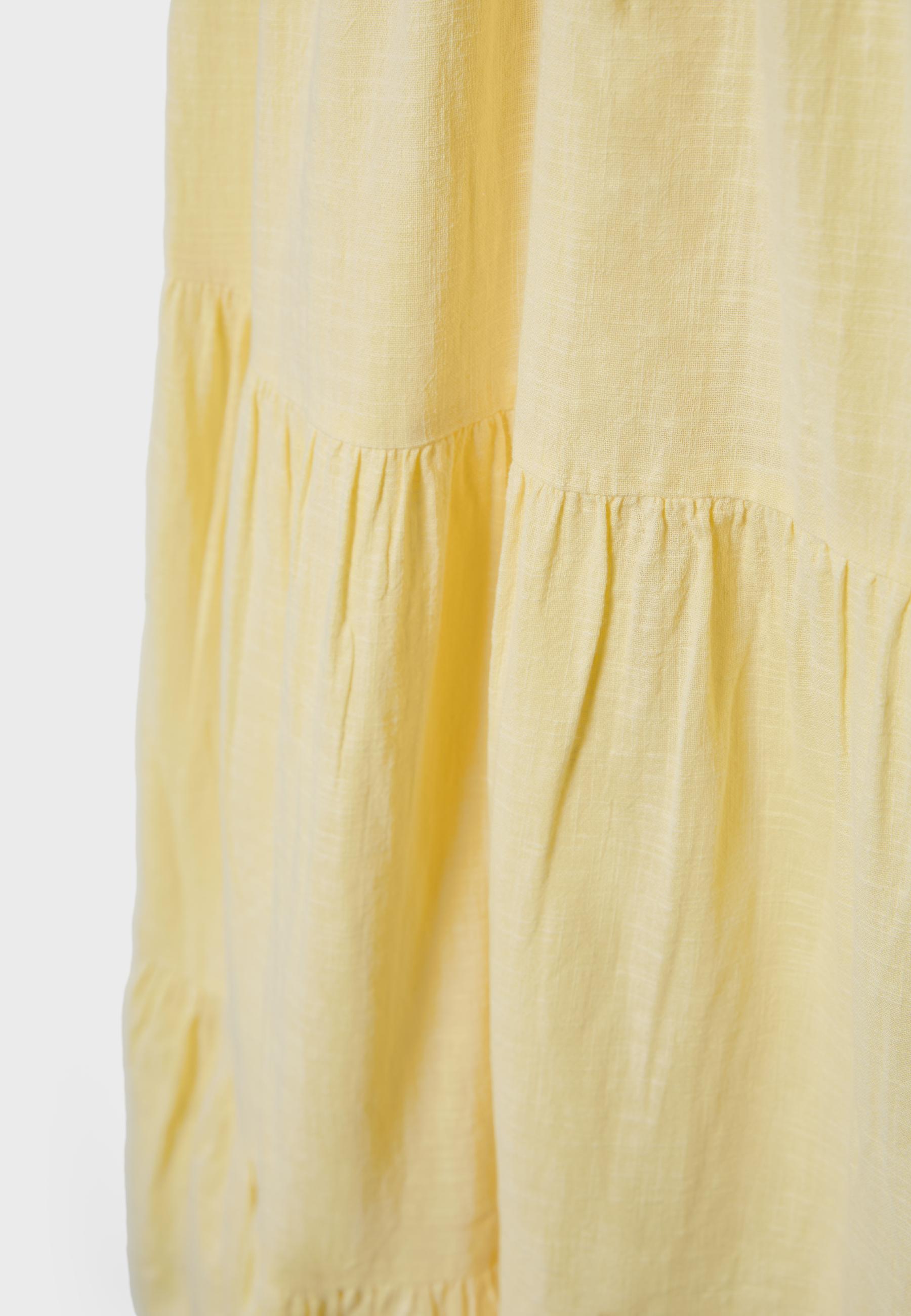 Long V-neck dress