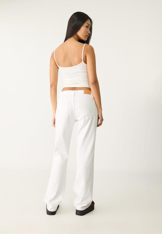Düşük bel straight fit pantolon_2