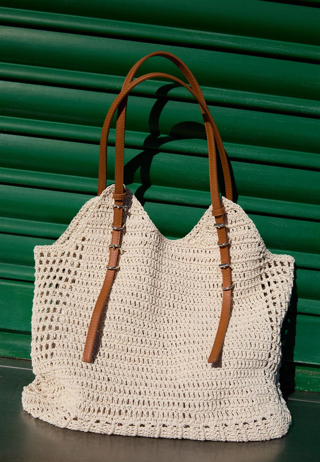 Crochet schoudertas