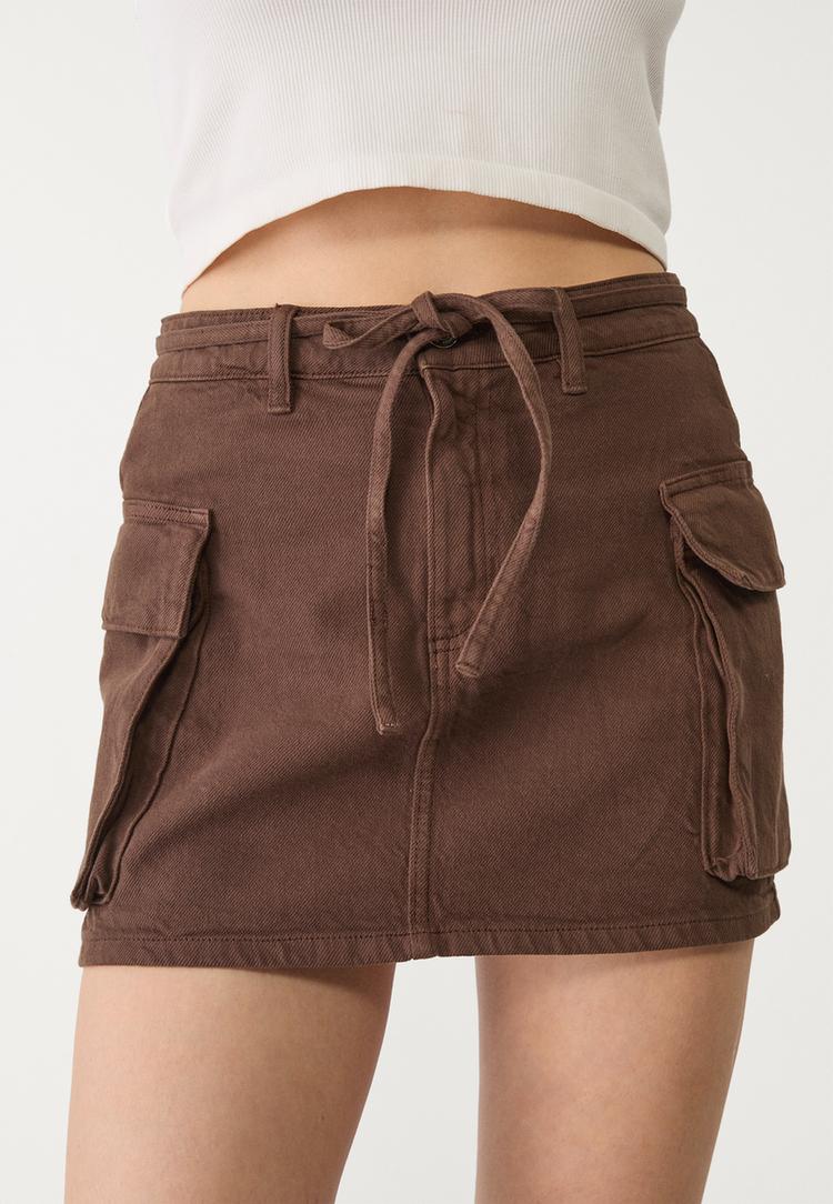 d66 falda mini cargo