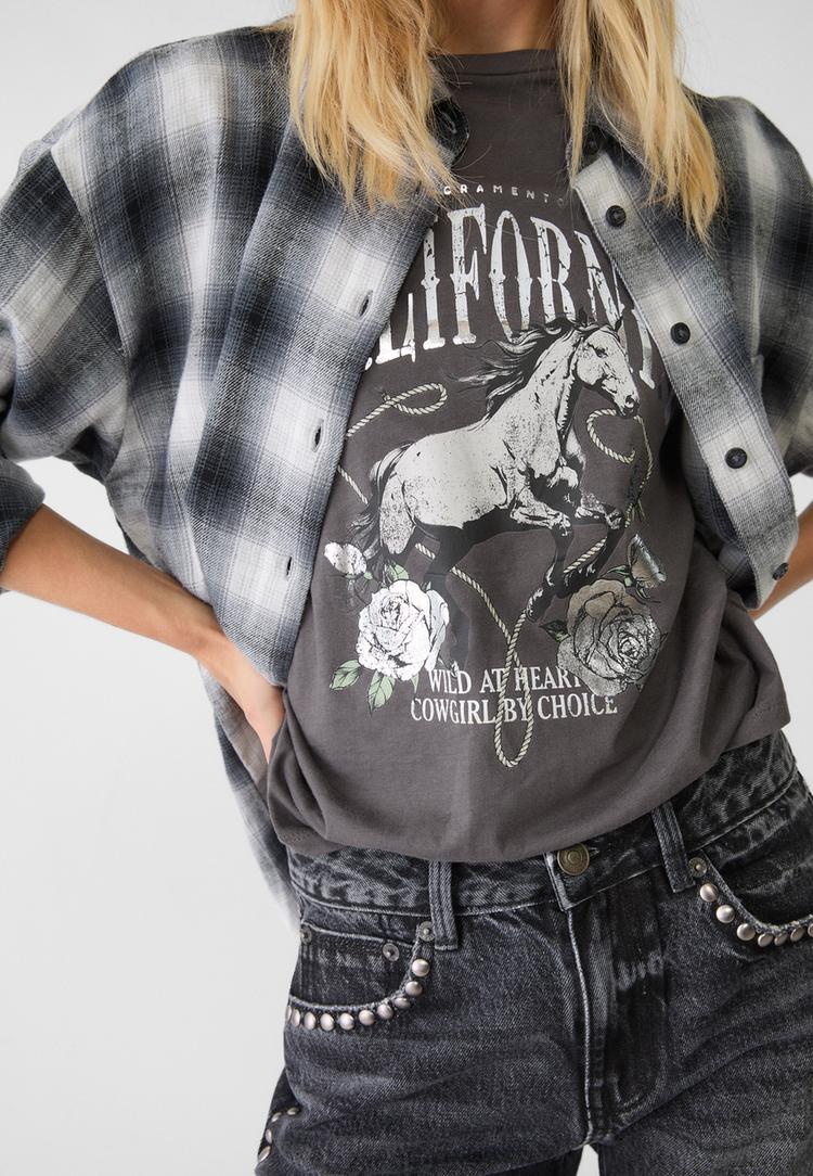 camiseta foil cowboy