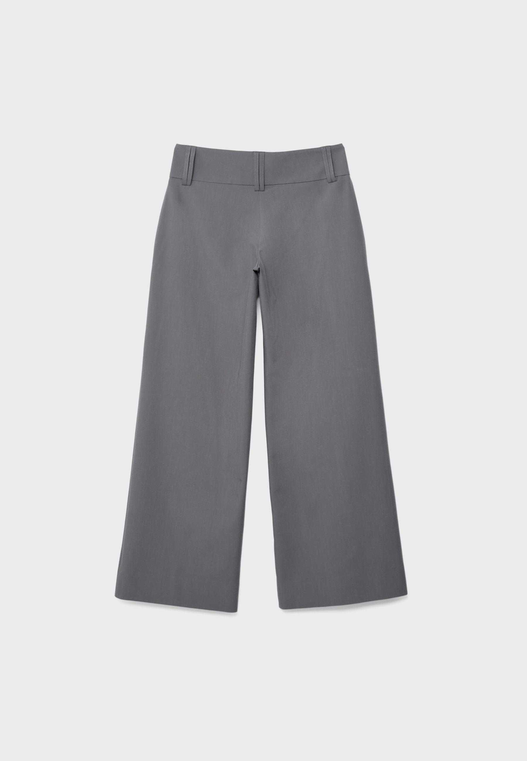 Smart darted trousers — Dark grey