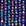 Small beaded purse — Blue