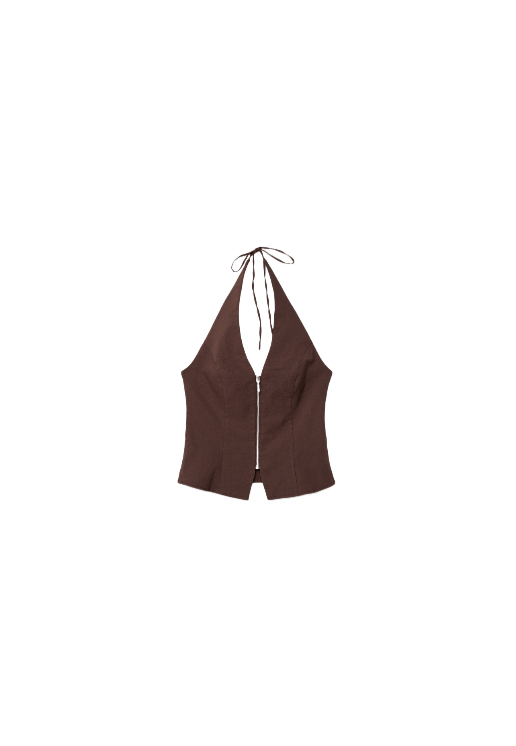 Bengaline halter top — Brown