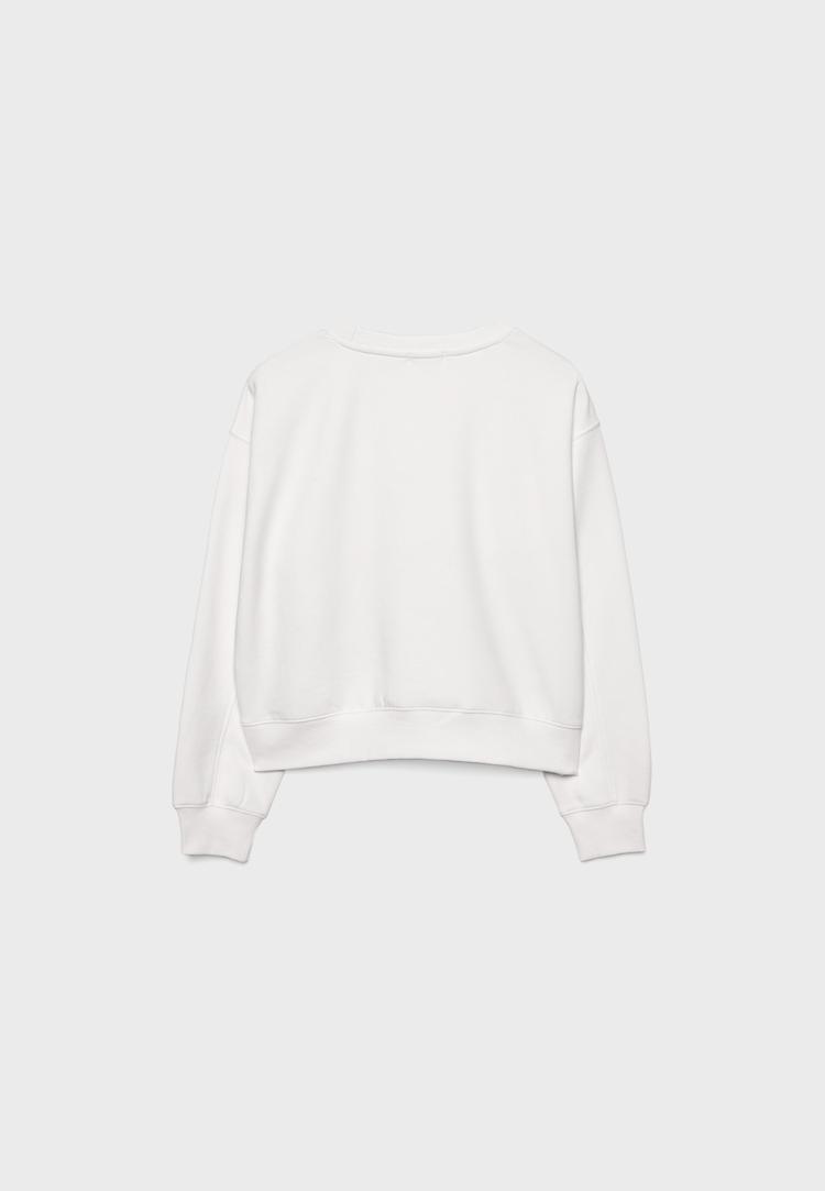 Bisiklet yaka basic sweatshirt_4