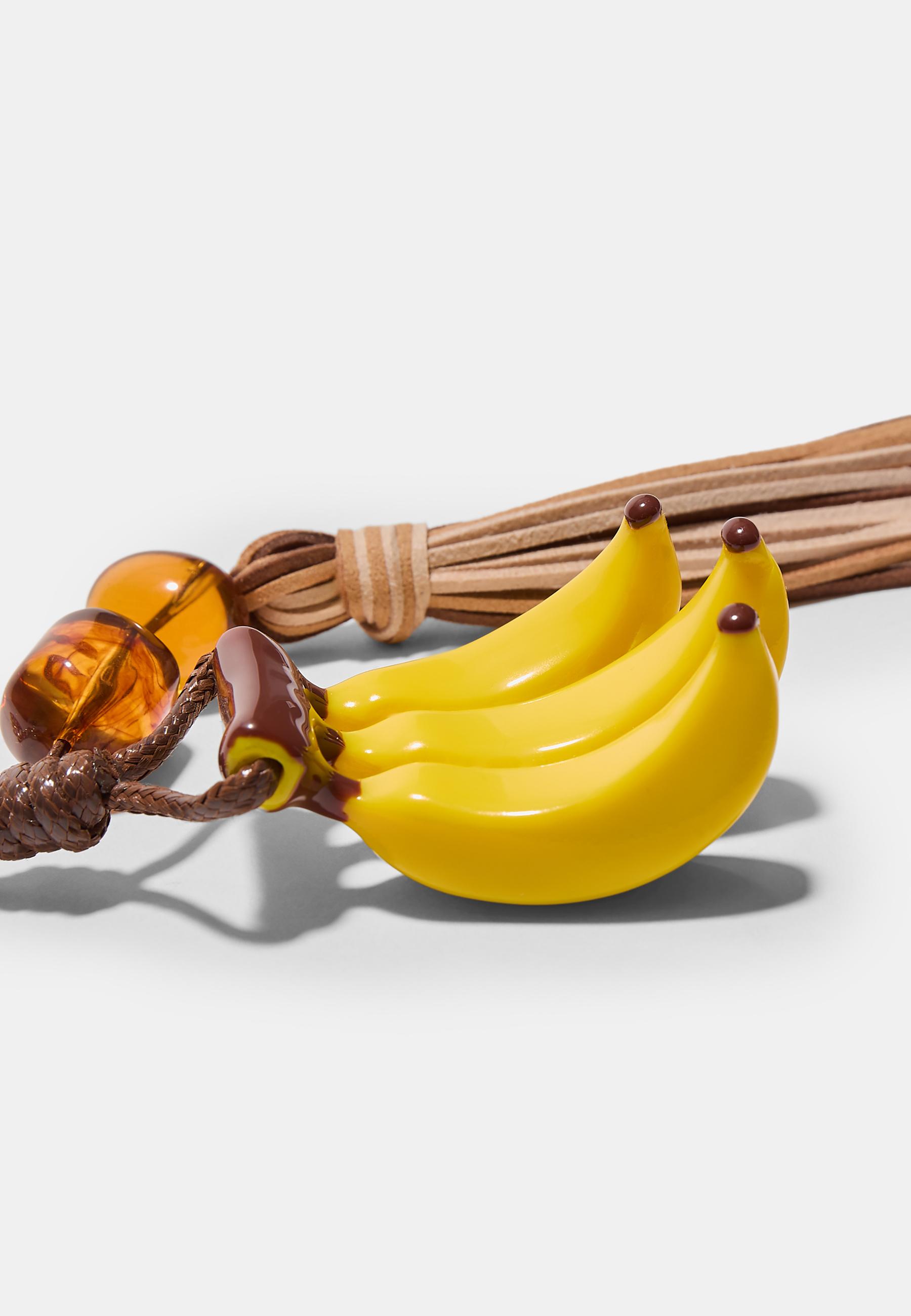 Banana charm — Brown