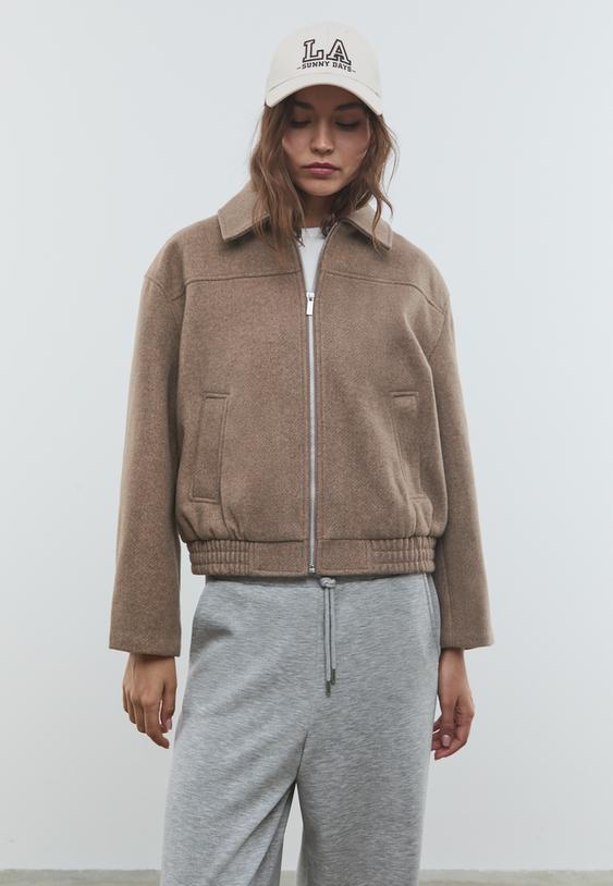 cazadora bomber tacto suave