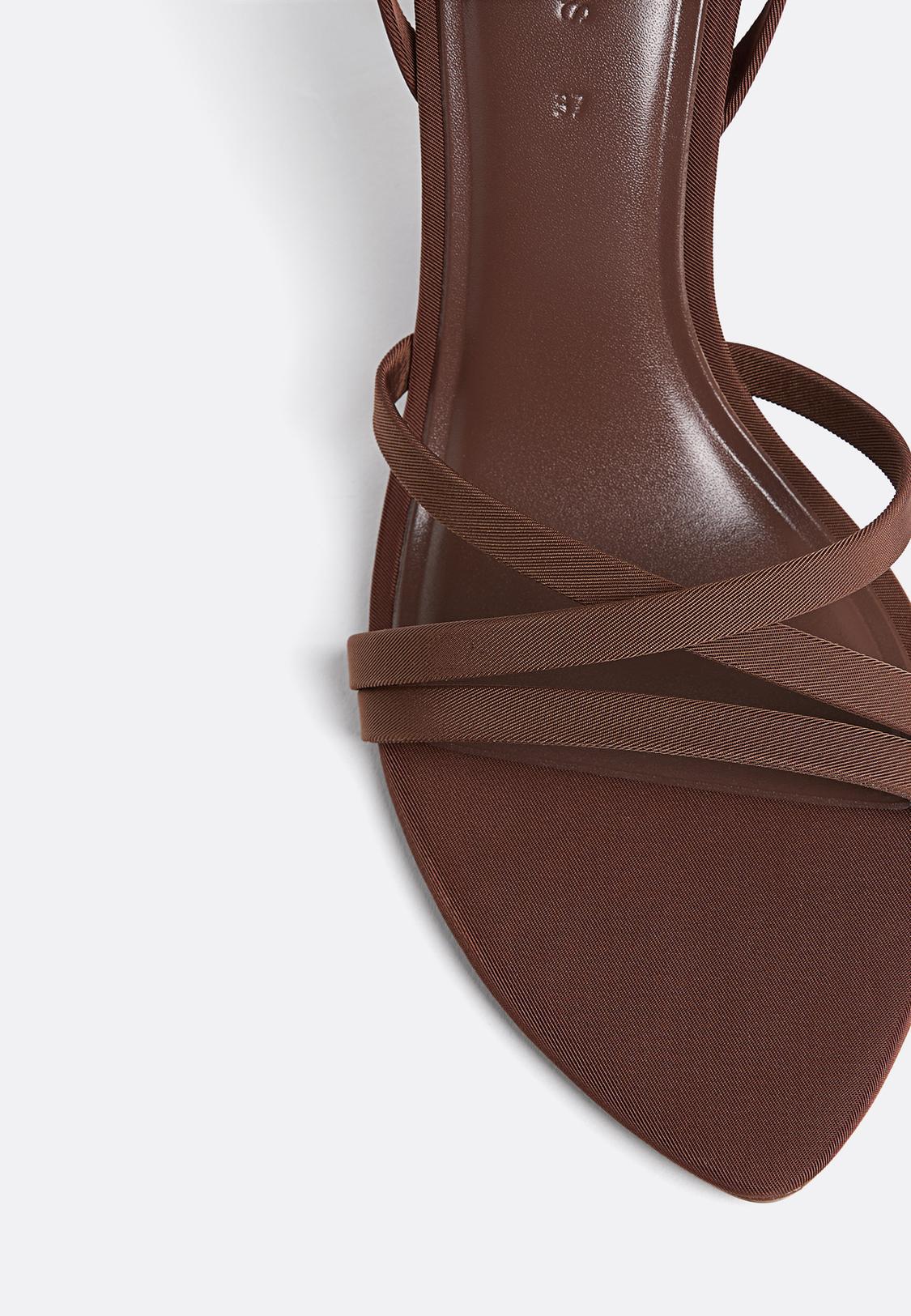 Sandalias Deportivas Sandalias Tacon Tiras Stradivarius Sandalias