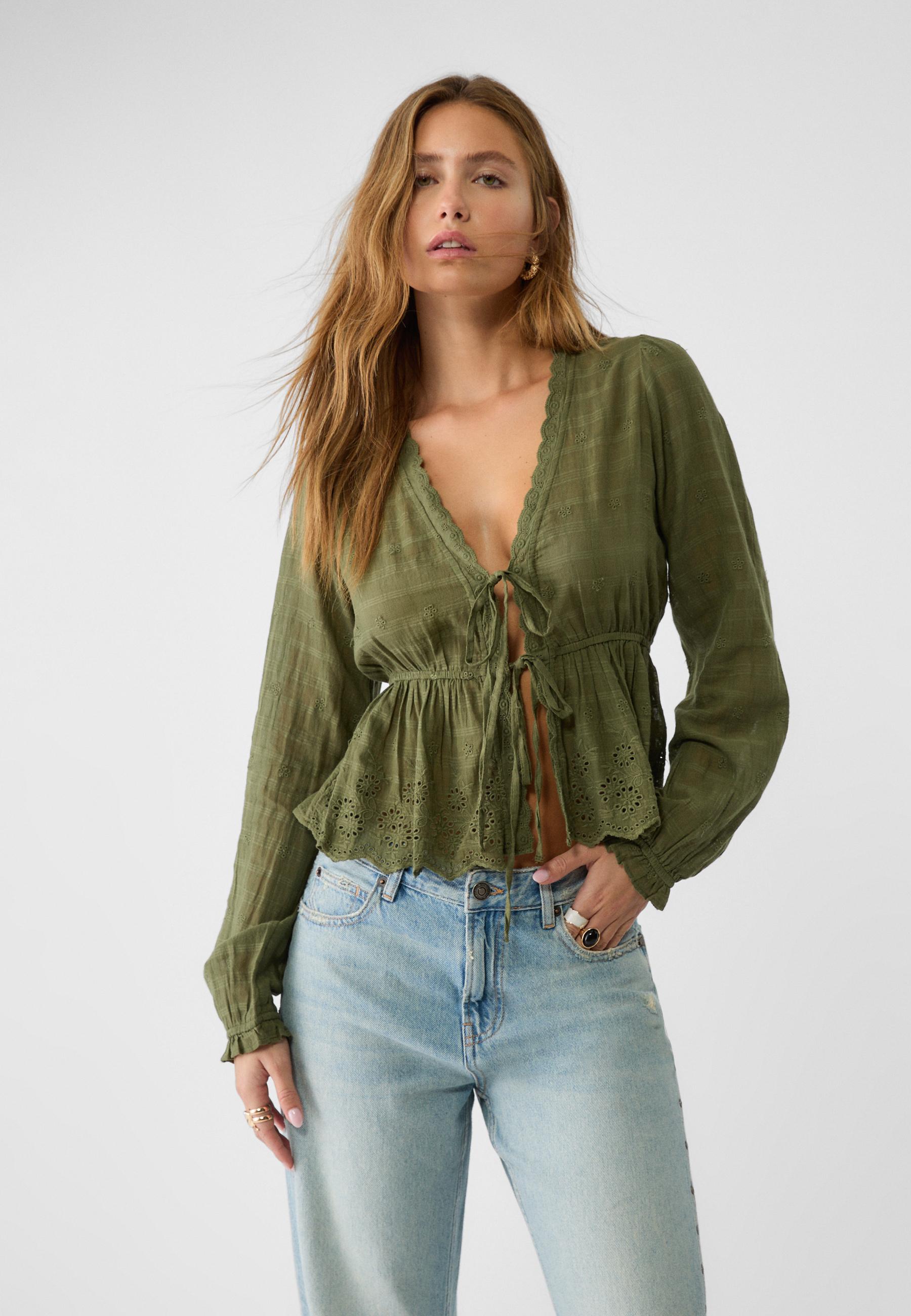 Stradivarius blouse femme sale