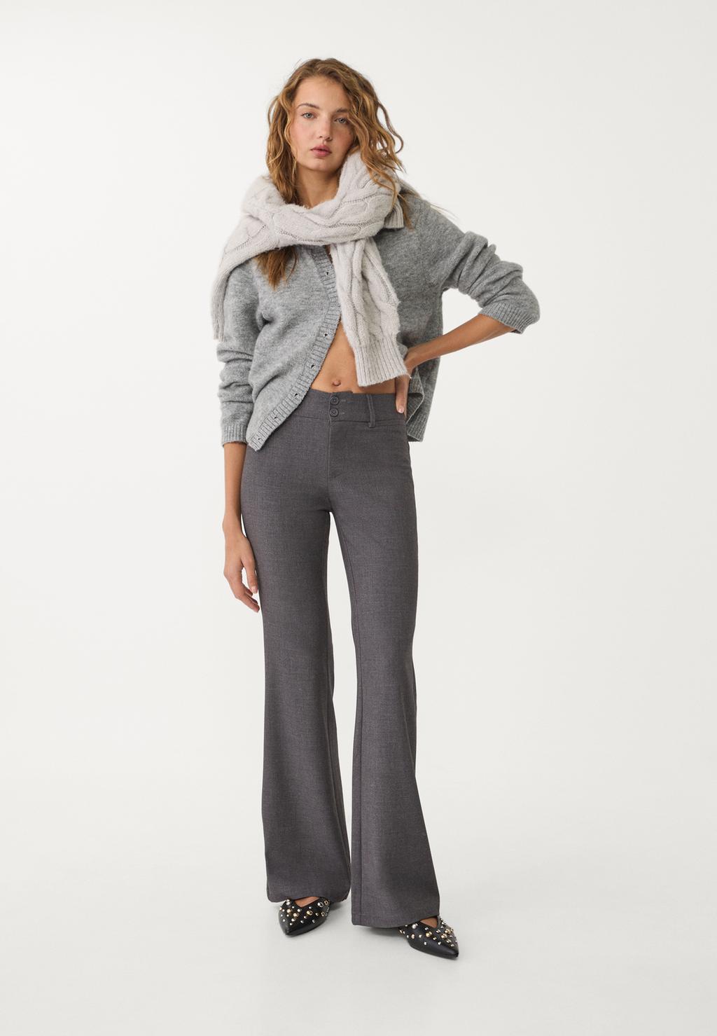 Pantalon habillé flare