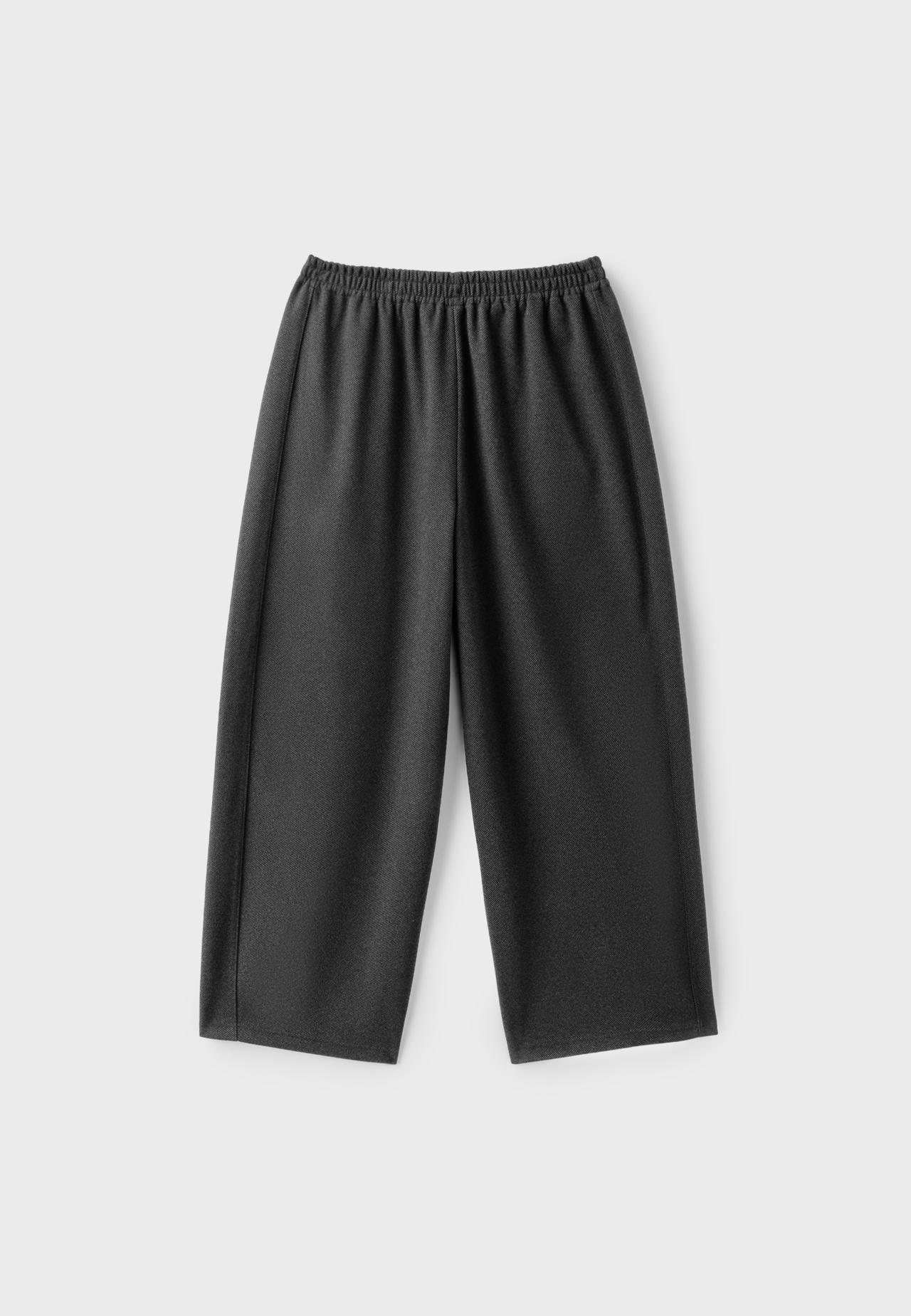 Barrel trousers — Mid grey