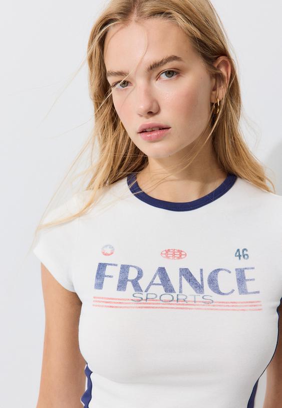 tshirt mundial gola contraste