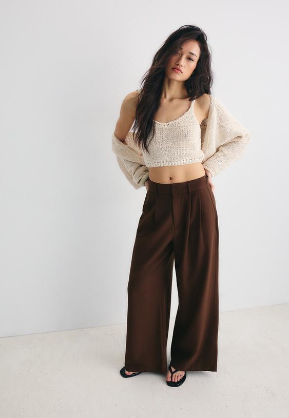 Podesive Super Široke Hlače