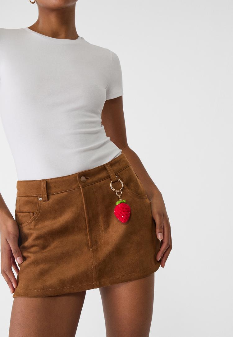 llavero charm fresa