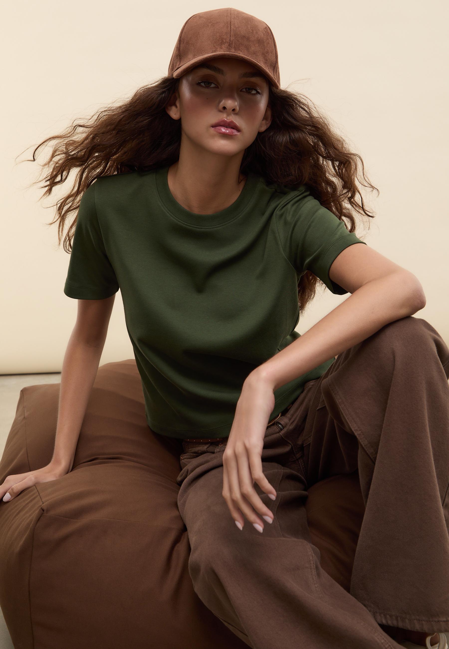 T-shirt basique regular fit heavy weight