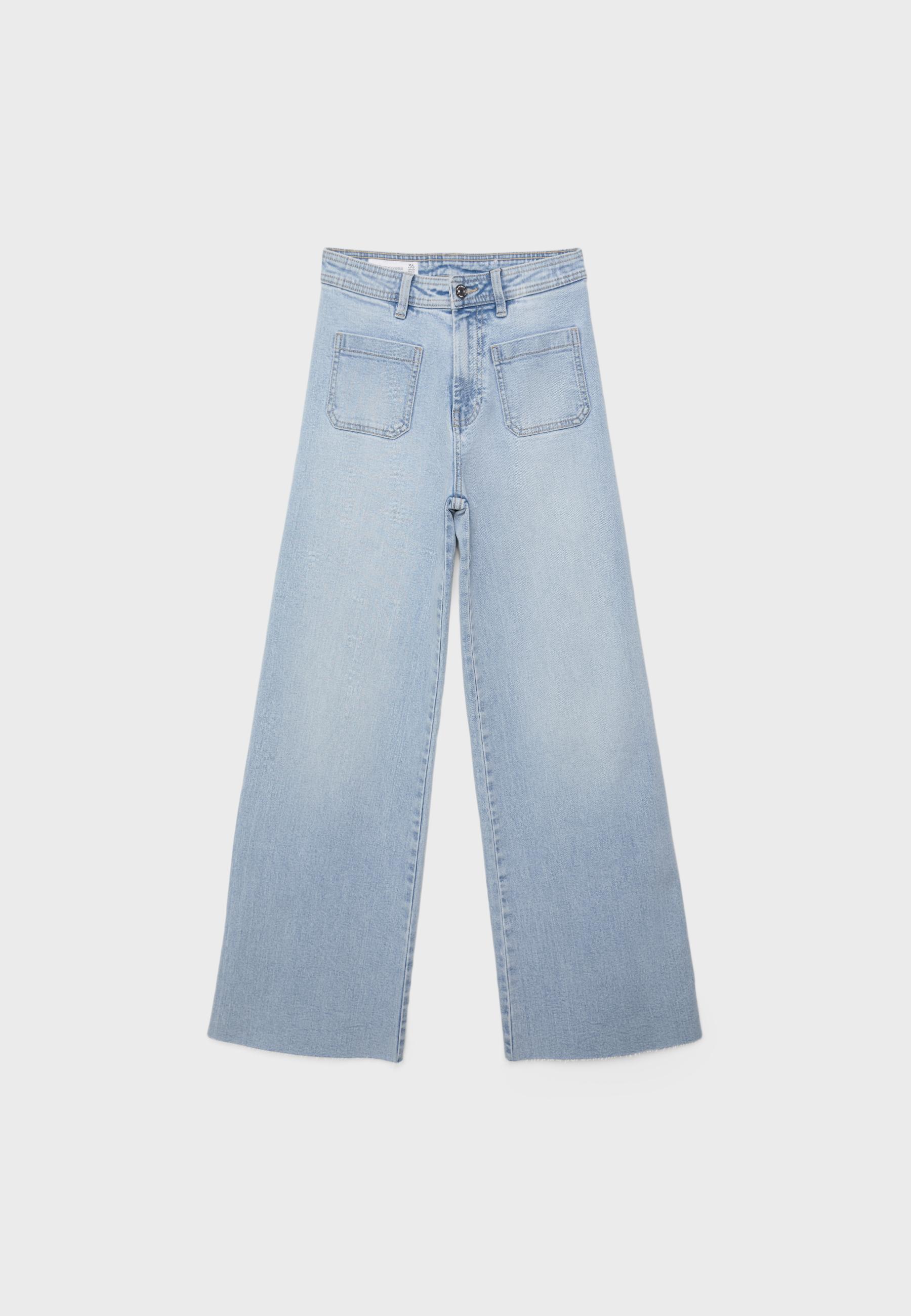 Cepli straight fit jean - Görsel 6
