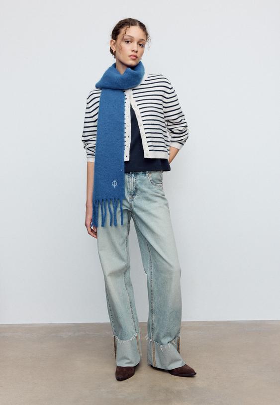 soft touch knit cardigan with buttons