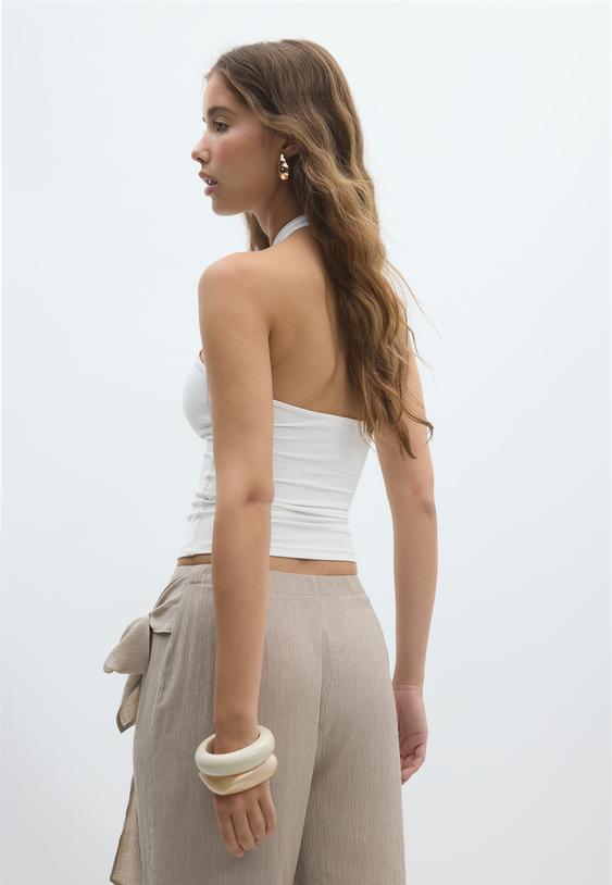 kruvaze halter top