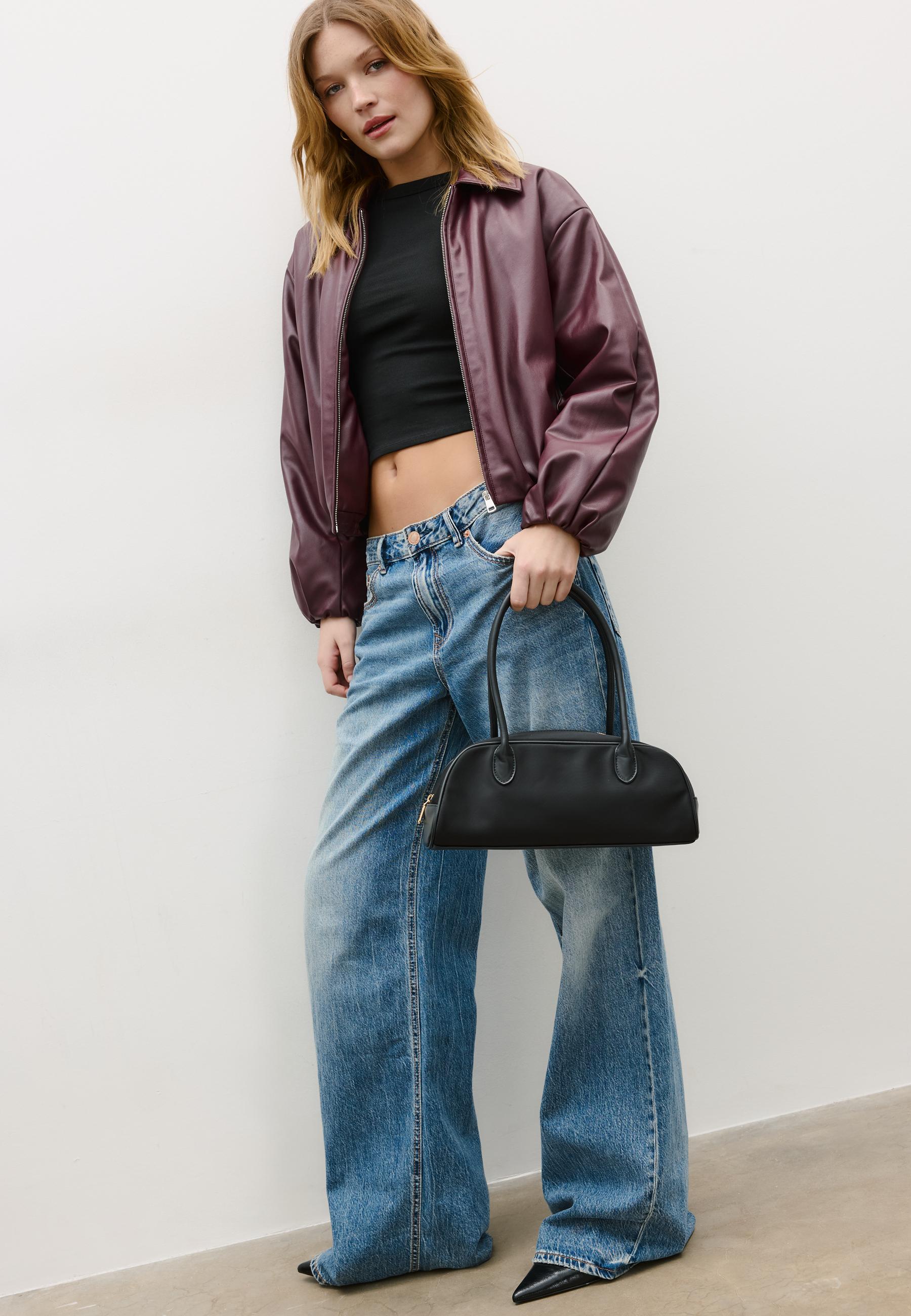Nylon bowling bag — Black