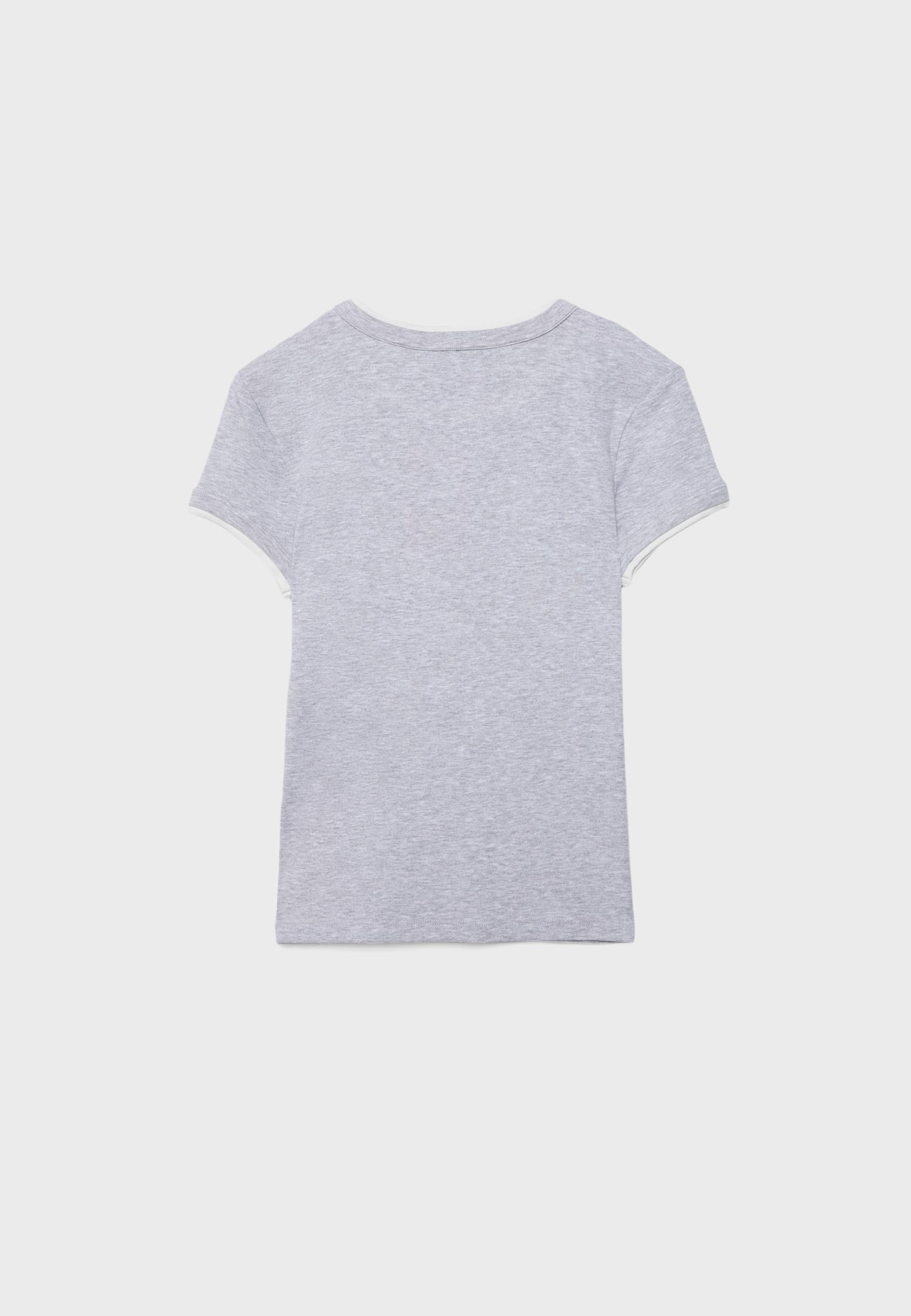 Bugs Bunny short sleeve T-shirt — Grey melange