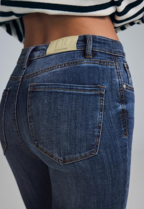 d07 high waist skinny jeans