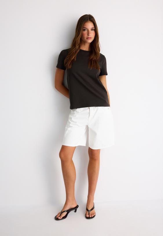 camiseta basica regular tacto suave