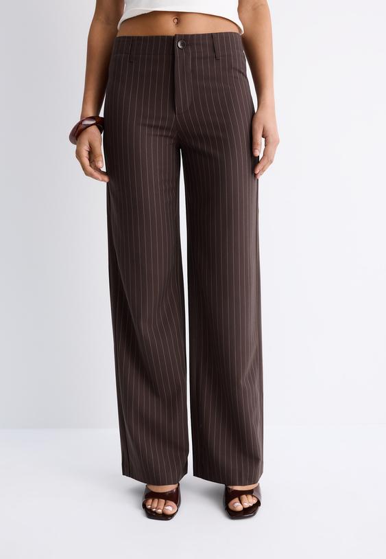 slim fit straight trousers l04544198