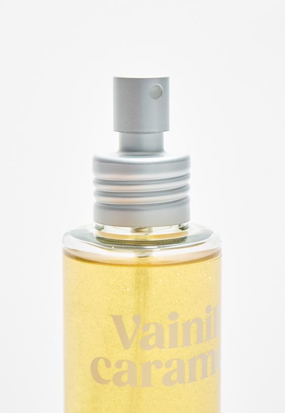Stradivarius Vainilla Caramelo Body Mist Gold Os
