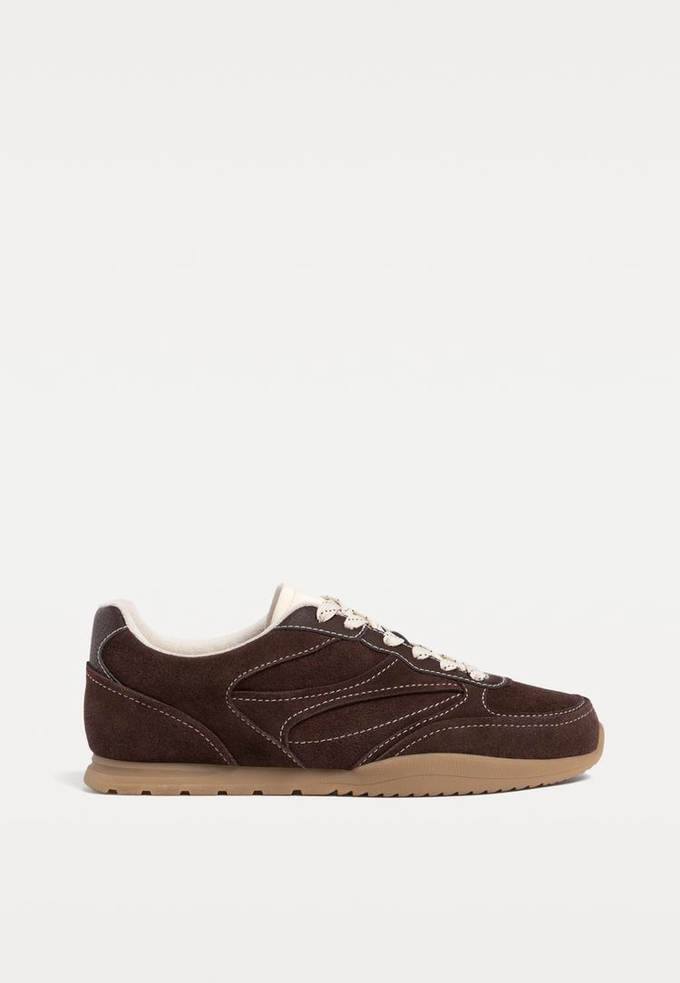 zapatillas serraje cosidos