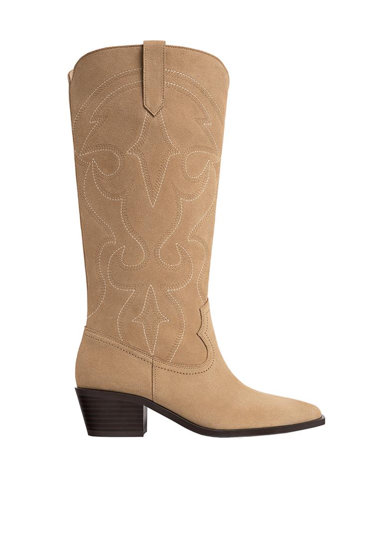 Botines Cowboy Mujer Stradivarius Stradivarius Botas De Cowboy En