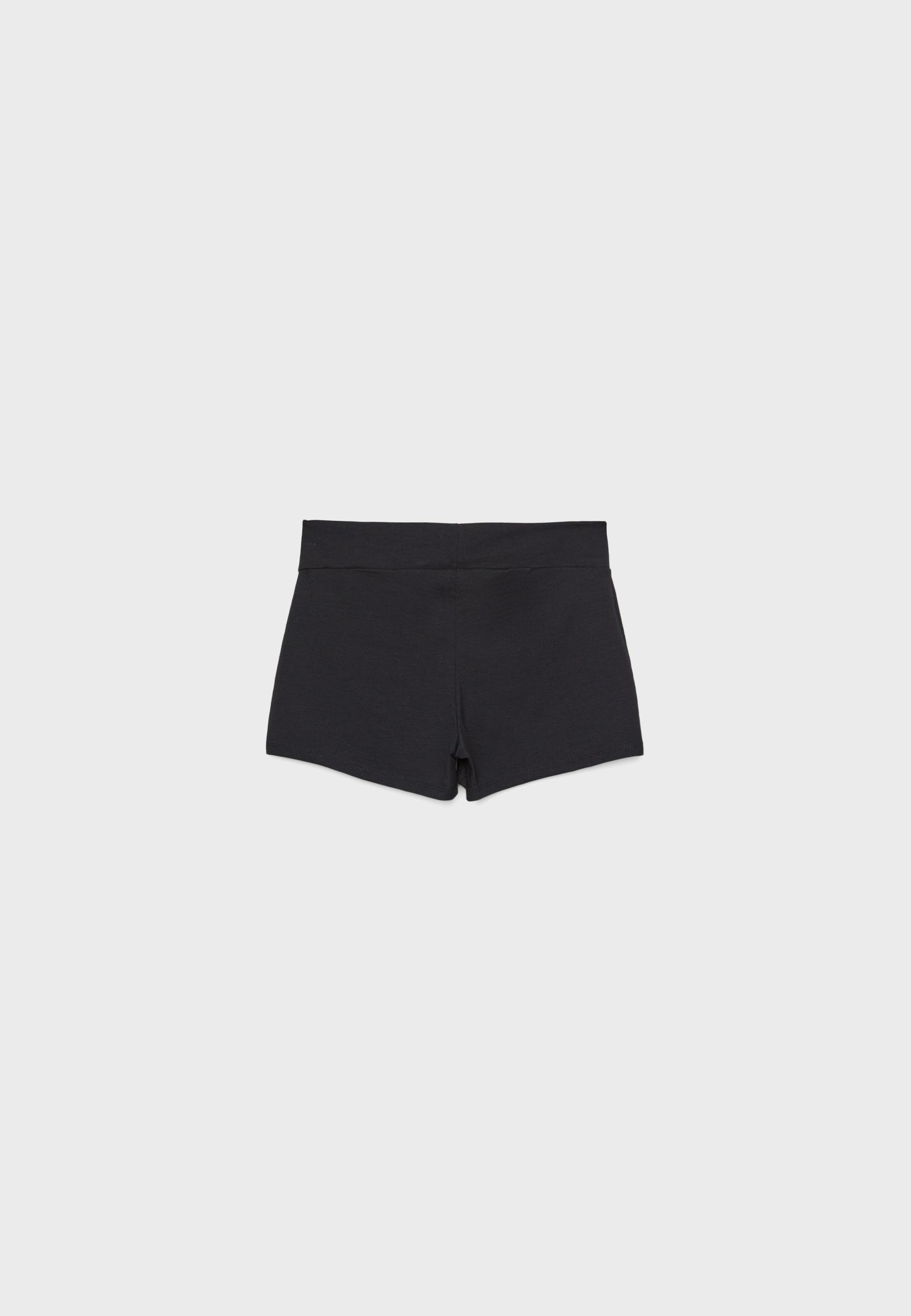 Mini shorts — Black