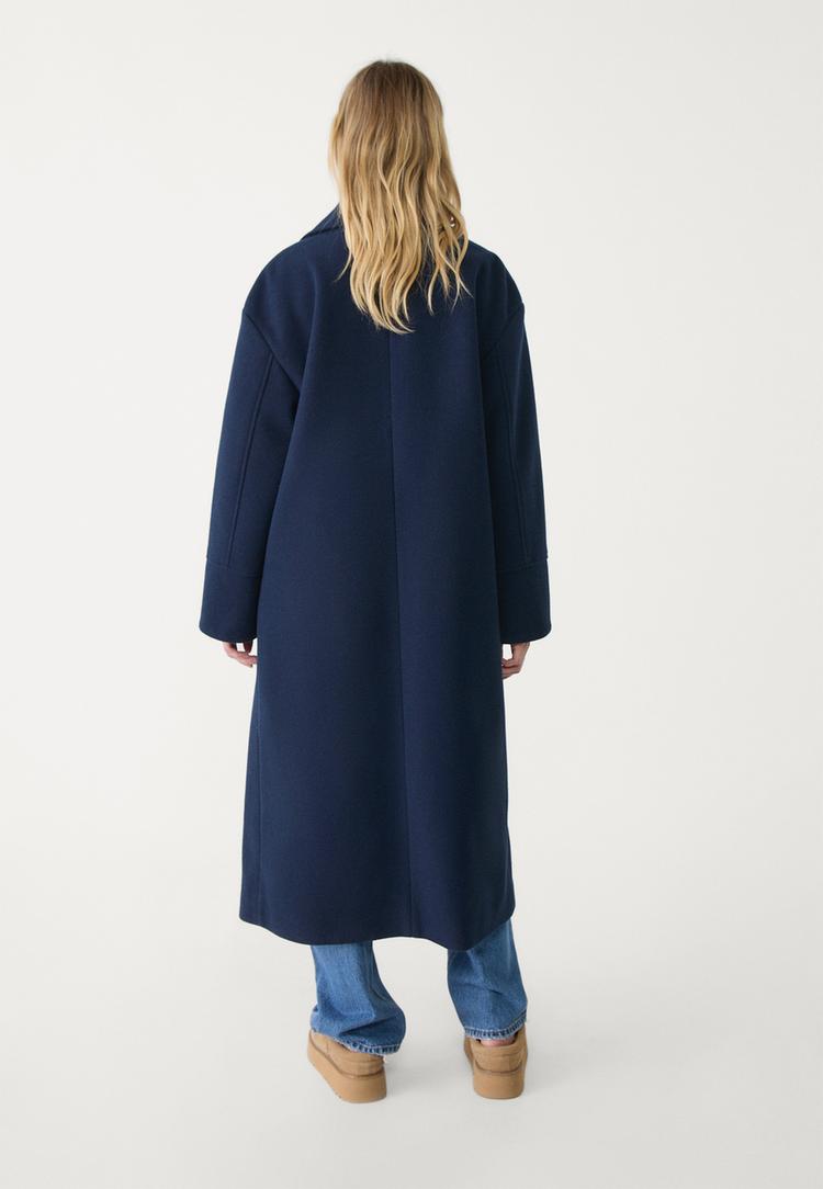 manteau oversize doux au toucher