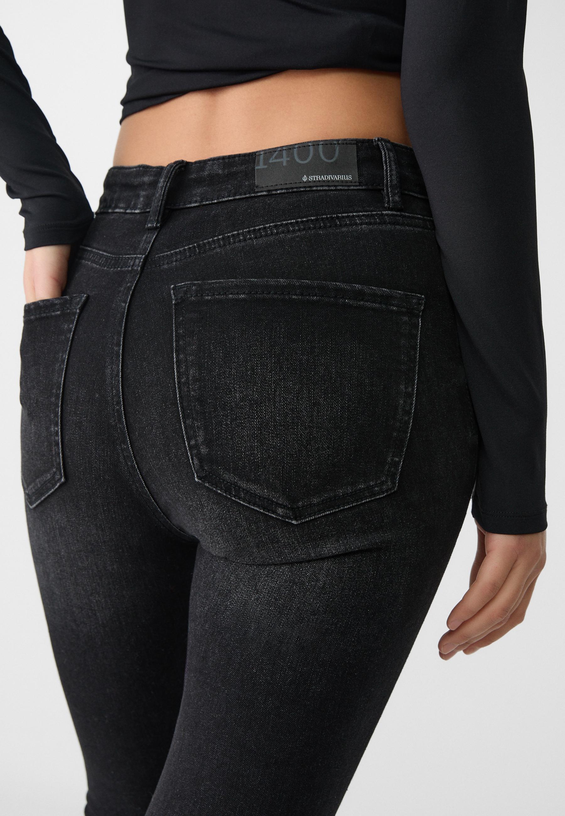 Regular high waist jeans fashion stradivarius