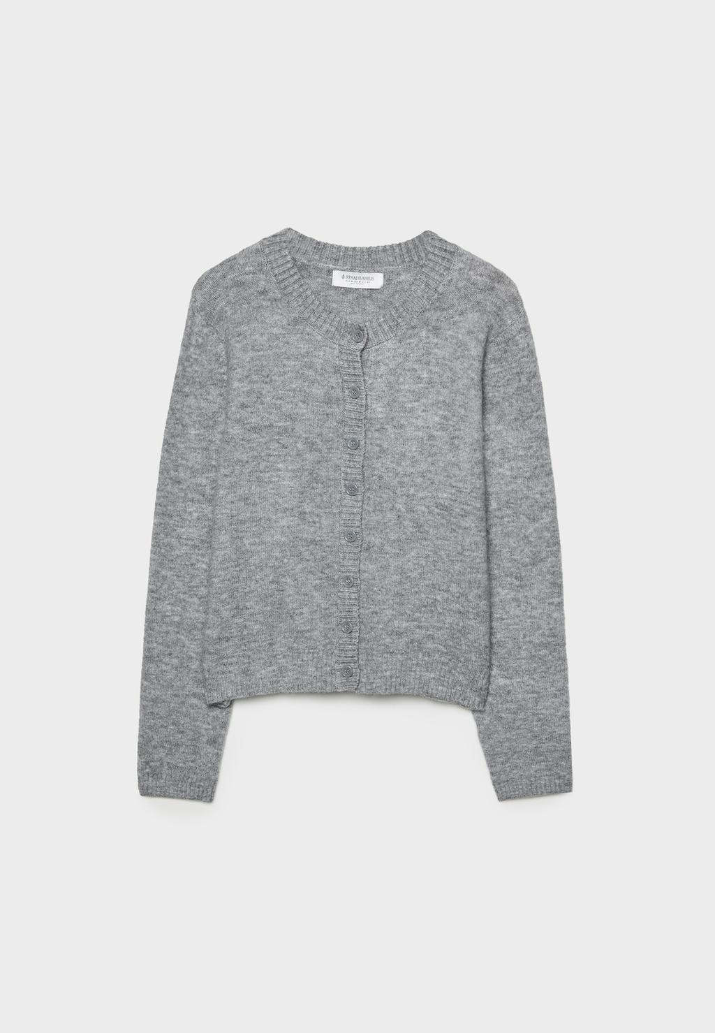 Chaqueta punto botones