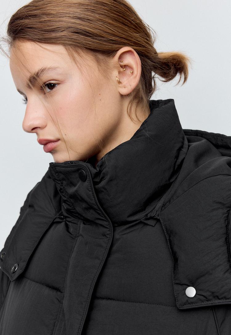 kapusonlu dolgulu ceket