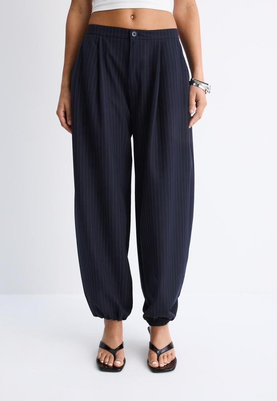 smart balloon fit trousers