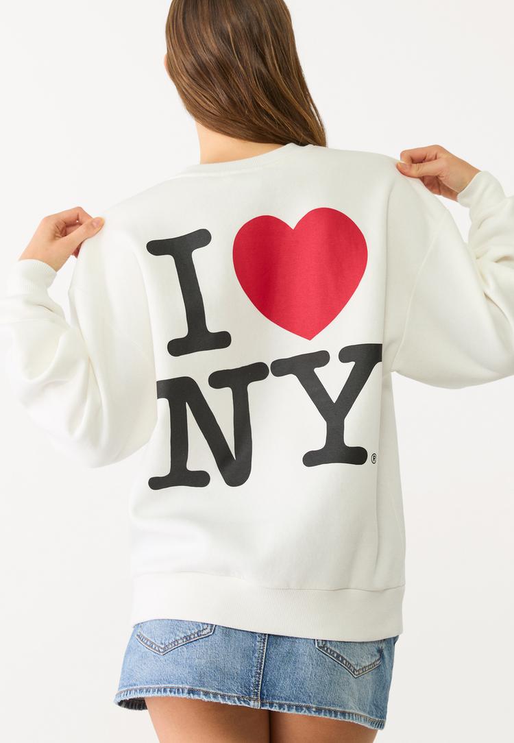 sudadera oversize i love ny
