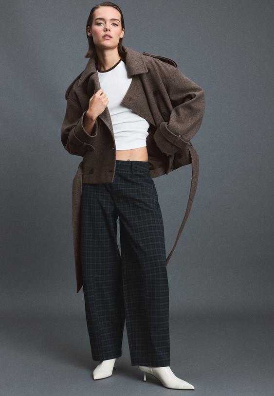 softtouch oversize trench coat